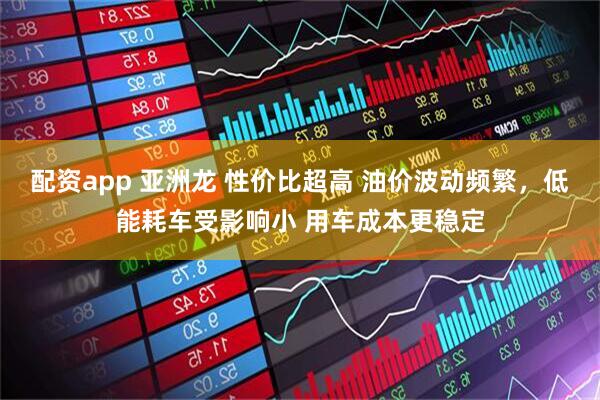 配资app 亚洲龙 性价比超高 油价波动频繁，低能耗车受影响小 用车成本更稳定